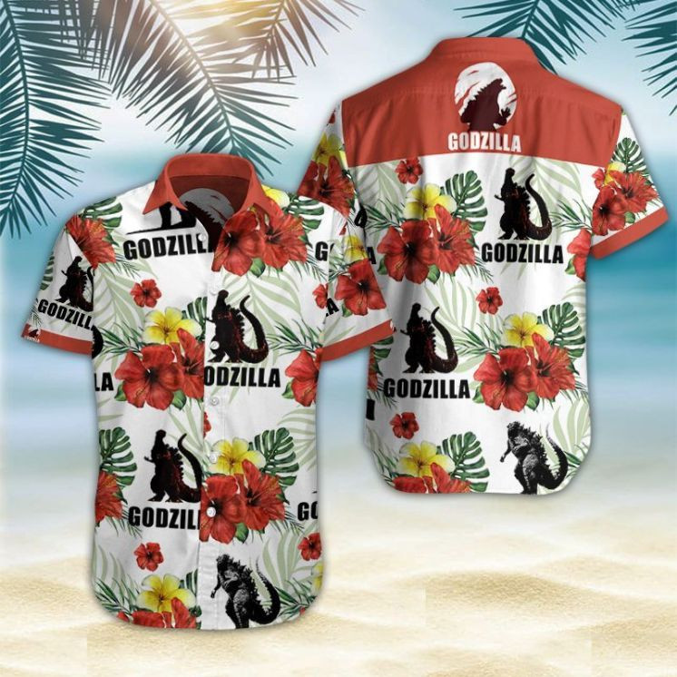 Godzilla Iii Hawaiian Shirt