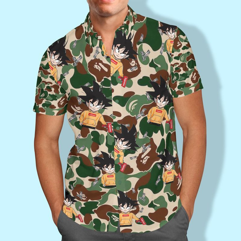 Goku Anime Manga Dragon Ball Hawaiian Shirt