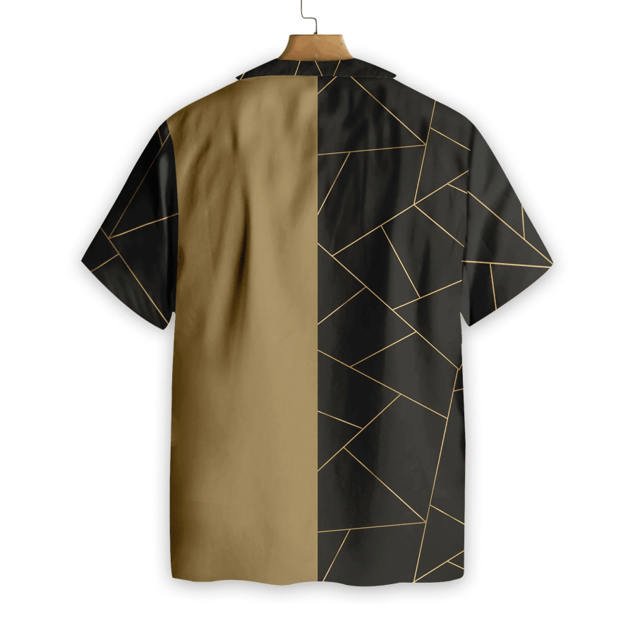 Golden Bitcoin Cryptocurrency Hawaiian Shirt