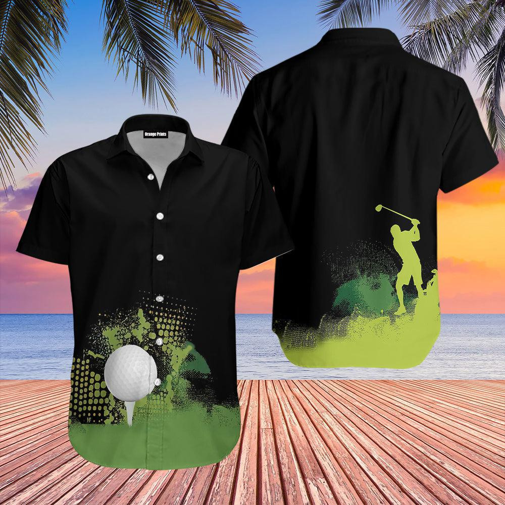 Golf Grunge Unisex Hawaiian Shirt
