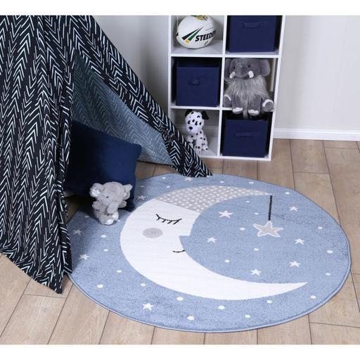 Goodnight Moon Round Rug Carpet Bedroom Livingroom Home Decor