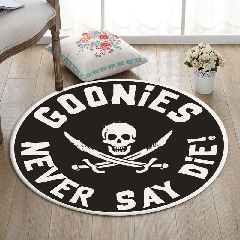 Goonies Living Room Round Rug Carpet Bedroom Livingroom Home Decor