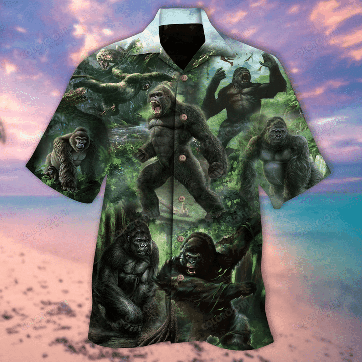 Gorilla Hawaiian Shirt