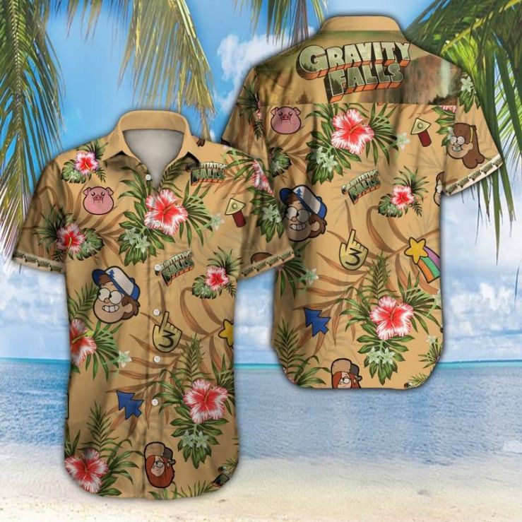Gravity Falls Hawaiian Shirt