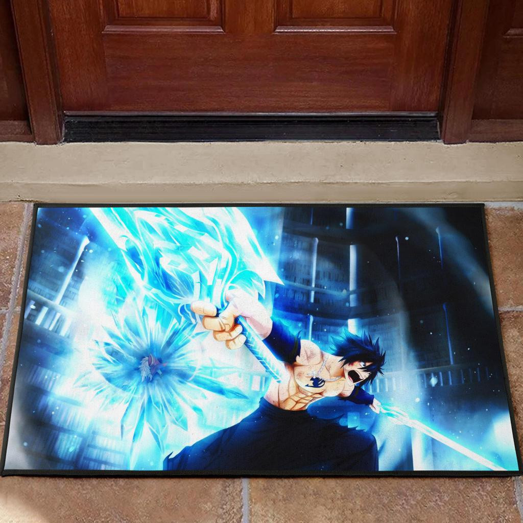 Gray Dragon Slayer Fairy Tail Rubber Doormats