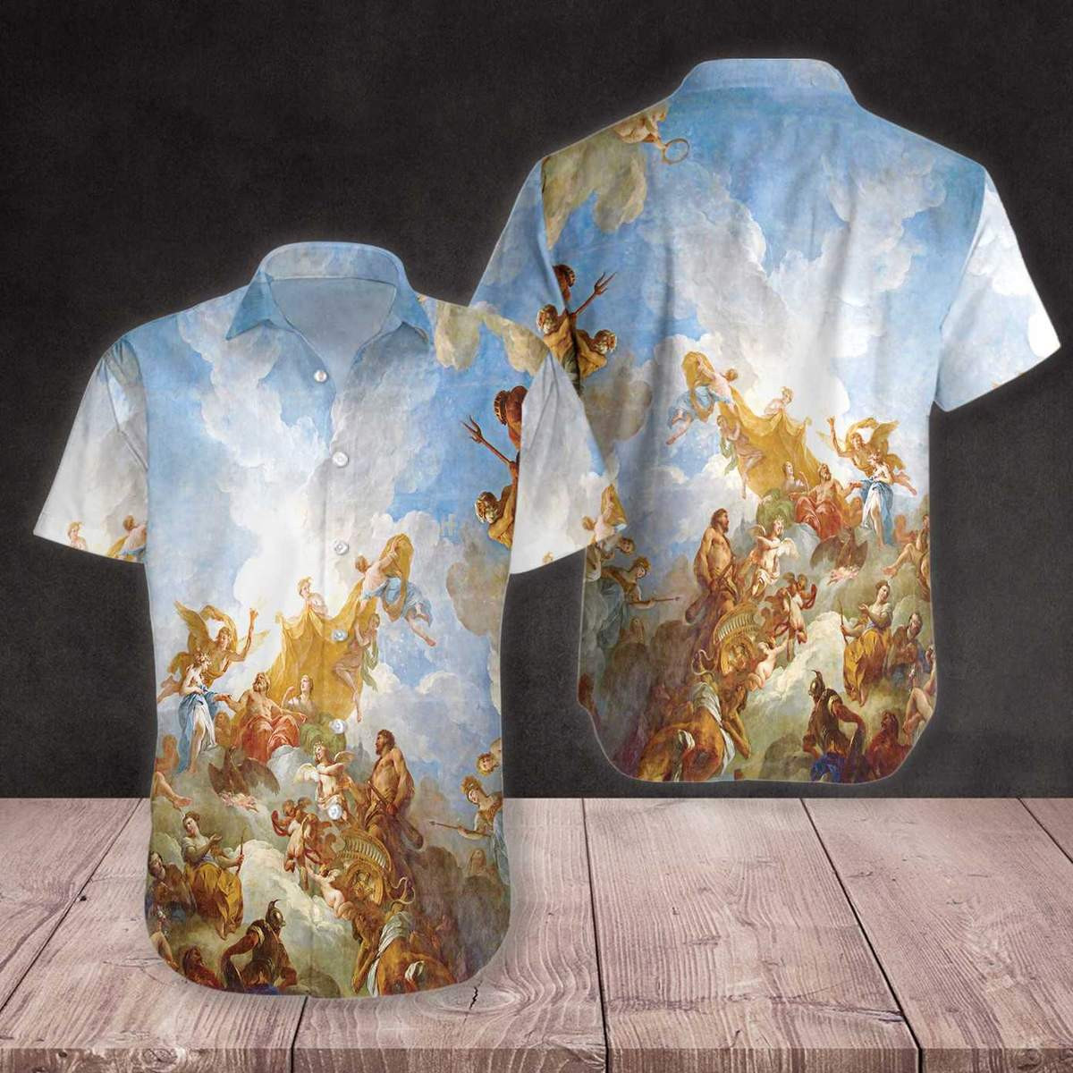 Greek Gods On Mount Olympus Hawaiian Shirt