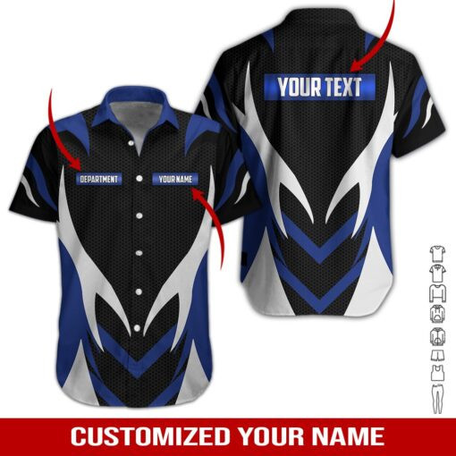 Green Heavy Equipment Personalized Hawaiian Shirt