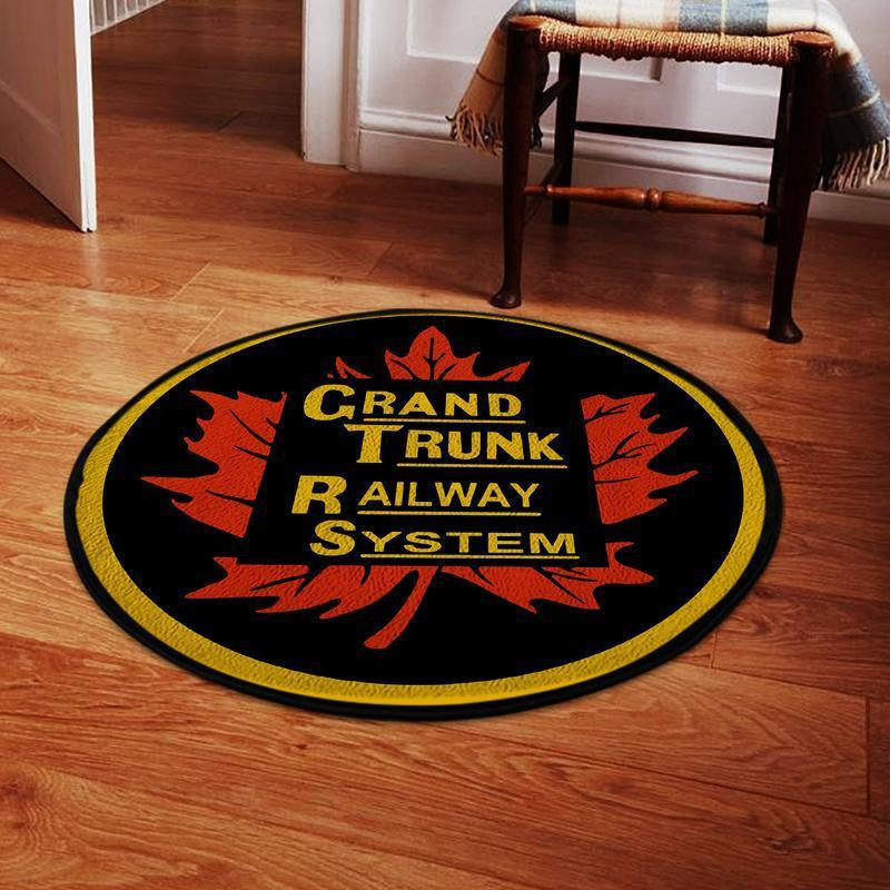 Gtrw Living Room Round Rug Carpet Bedroom Livingroom Home Decor