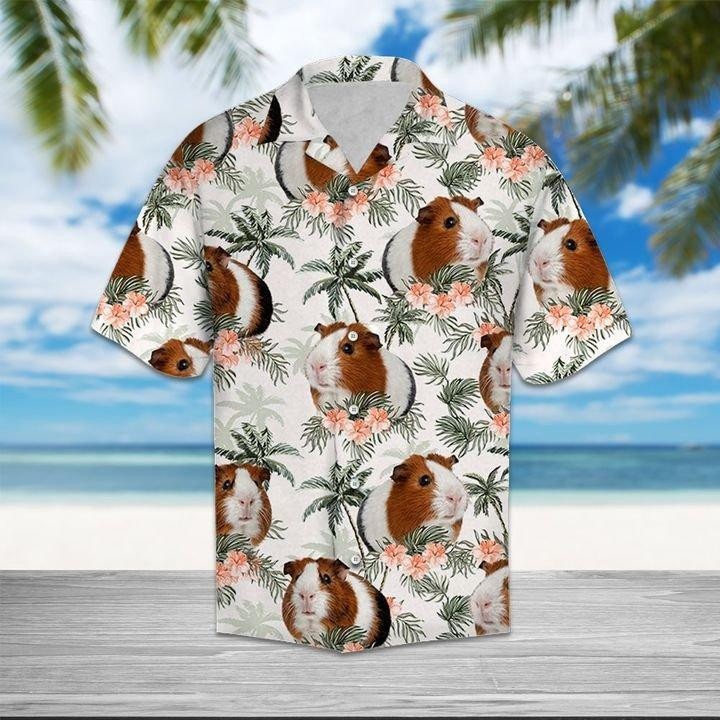 Guinea Pig Tropical Vintage Hawaiian Shirt