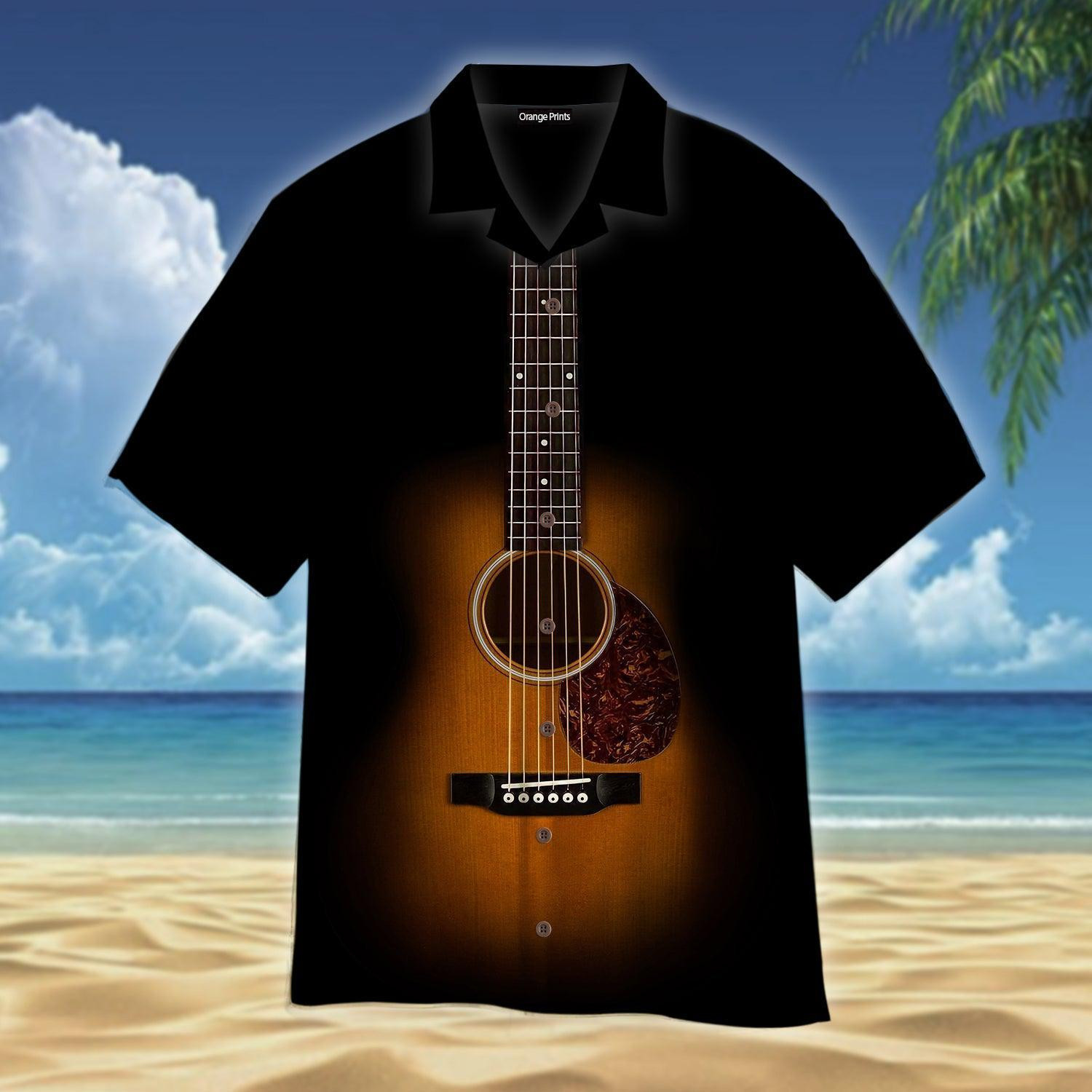 Guitar Art Hawaiian Shirt