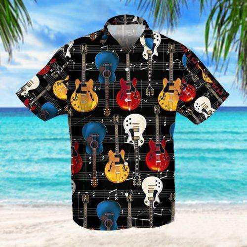 Guitar Hawaiian Shirt