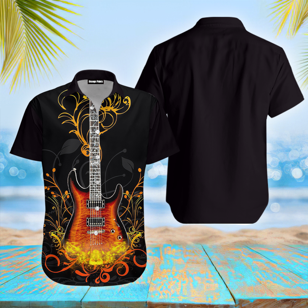 Guitar Hawaiian Shirt