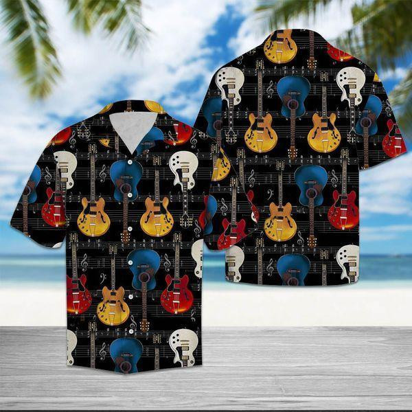 Guitar Hawaiian Shirt