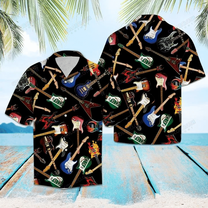 Guitar Hawaiian Shirt