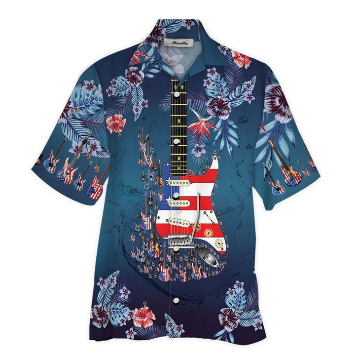Guitar Hawaiian Shirt