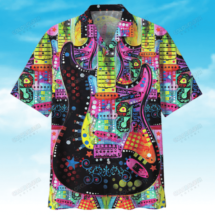 Guitar Hawaiian Shirt