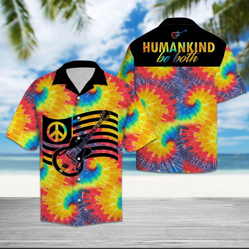 Guitar Humankind Be Both Hawaiian Shirt