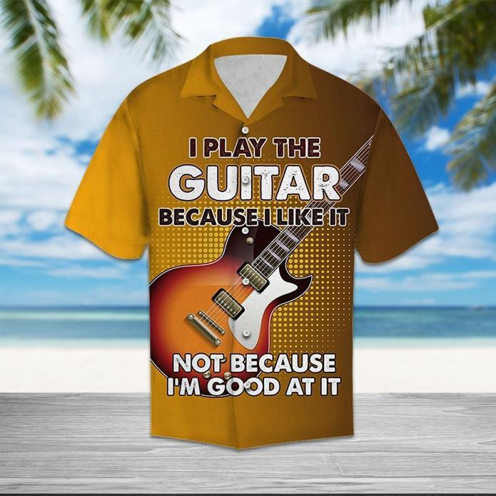 Guitar Player Hawaiian Shirt