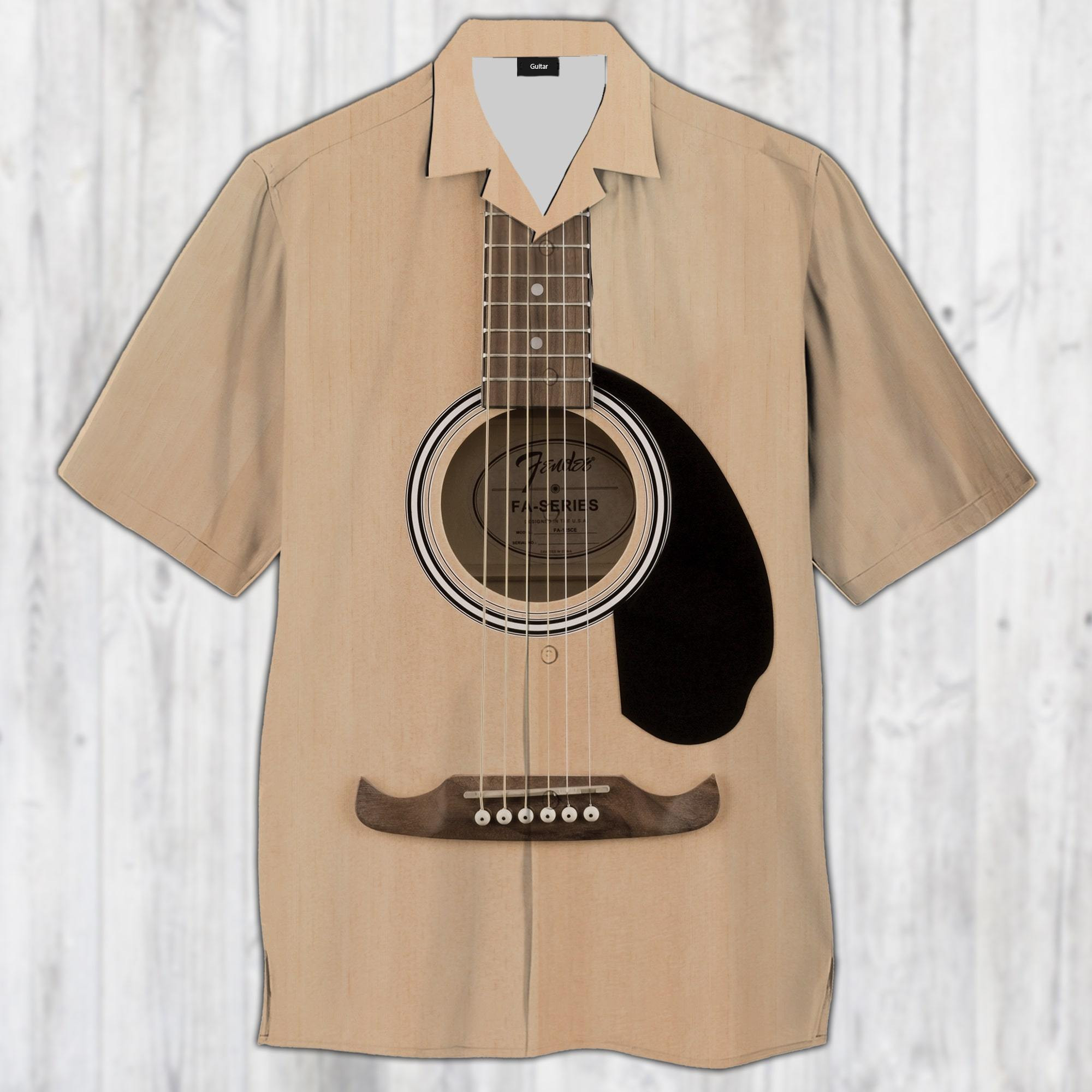 Guitar Sitka Spruce Everest Hawaiian Shirt