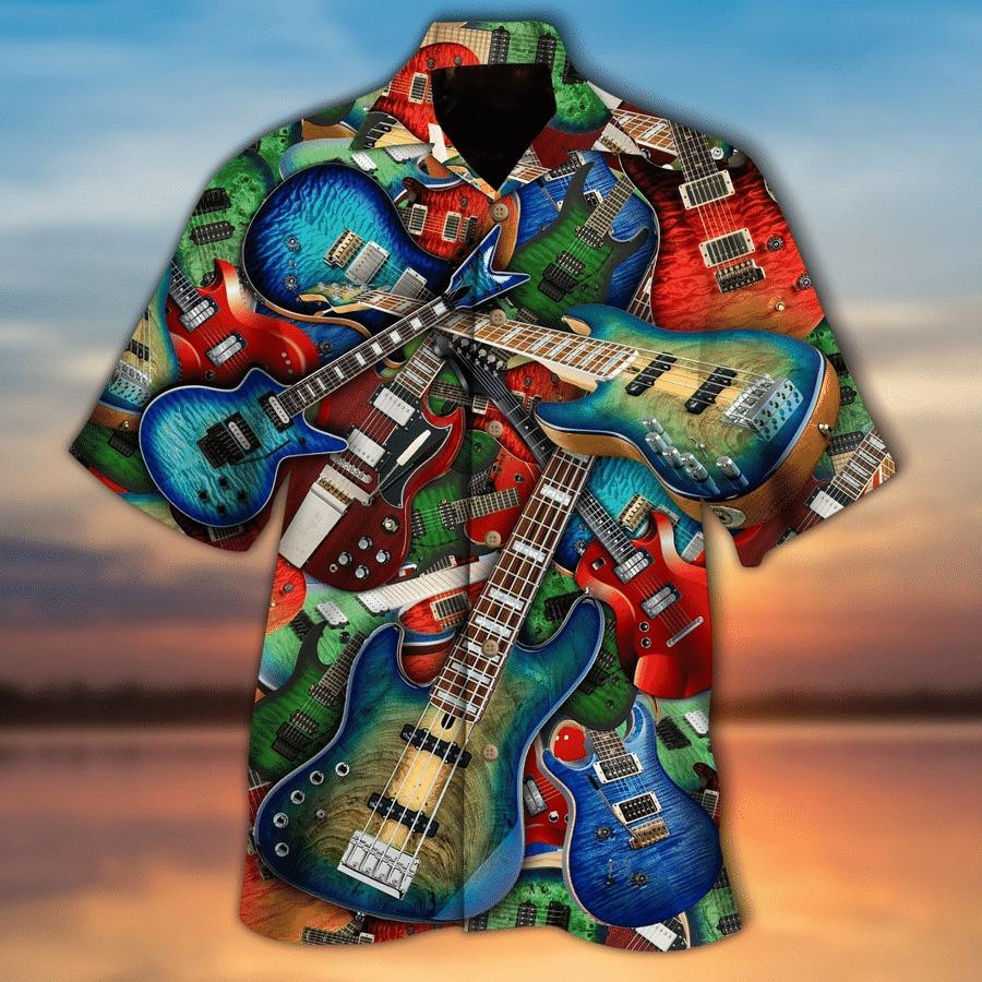 Guitar The Soul Hawaiian Shirt