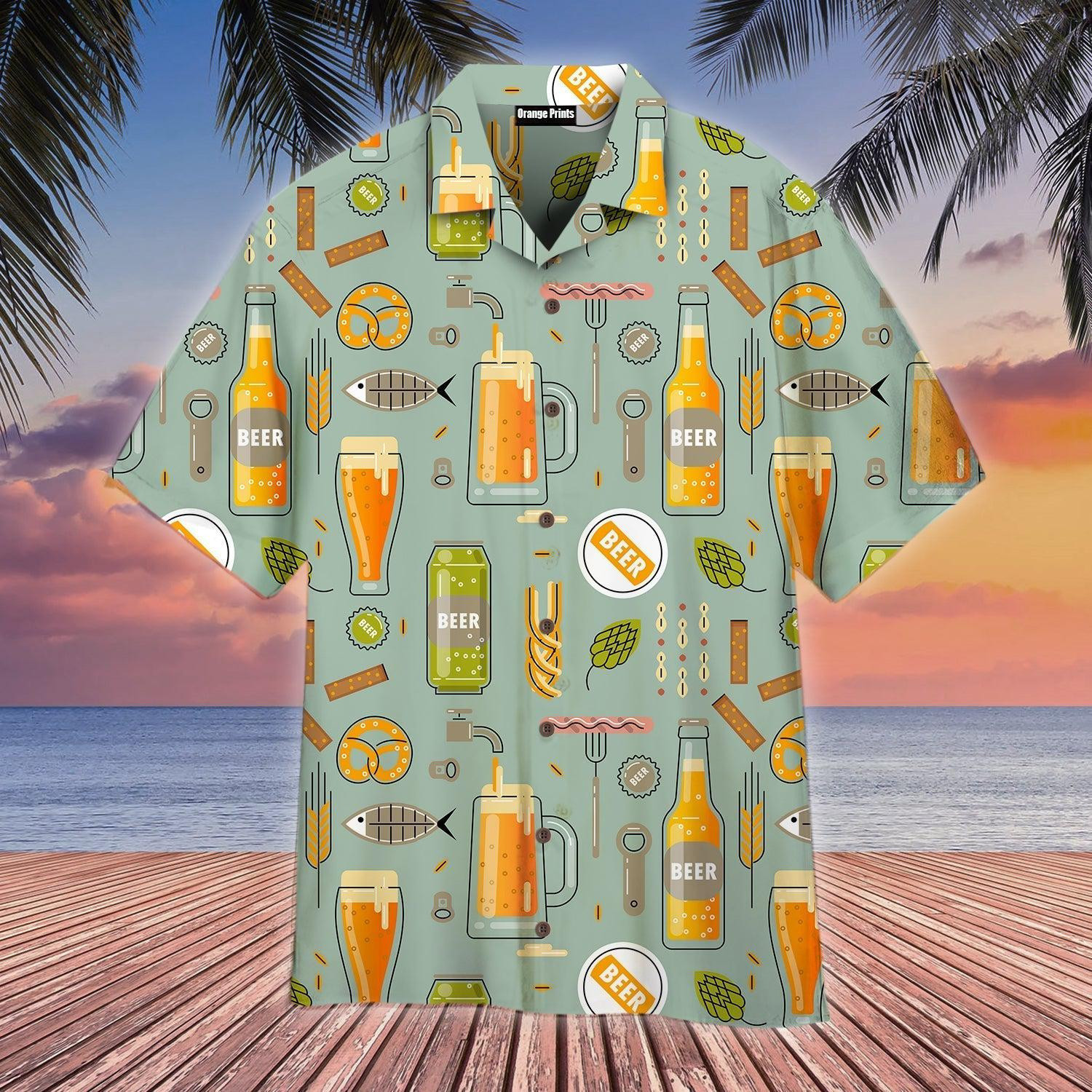 Happy Beer Hawaiian Shirt