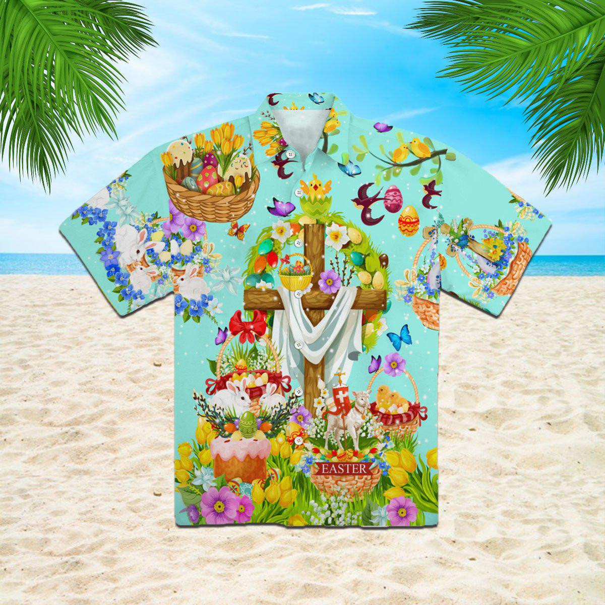 Happy Easter Hawaiian Shirt