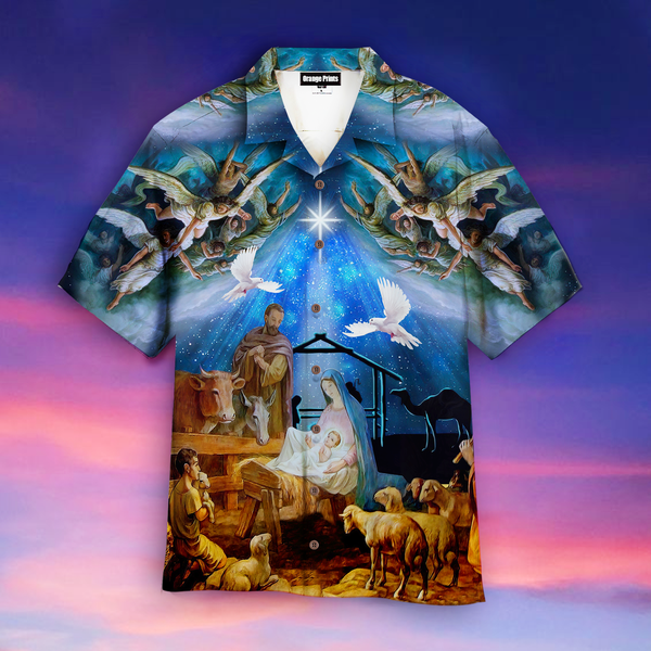 Happy Easter Sunday Jesus Christ He Is Risen Hawaiian Shirt