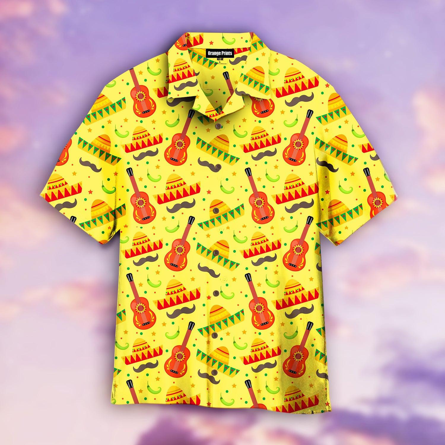 Happy Fiesta Cinco De Mayo Mexican Hawaiian Shirt