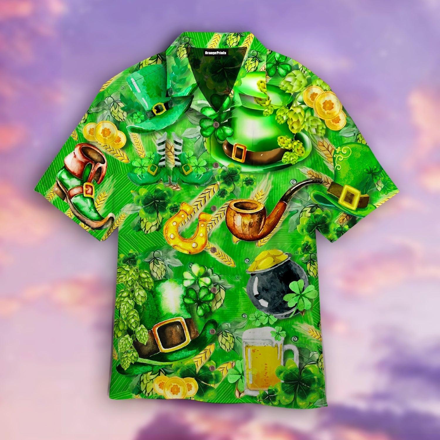 Happy St.Patrick's Day Hawaiian Shirt