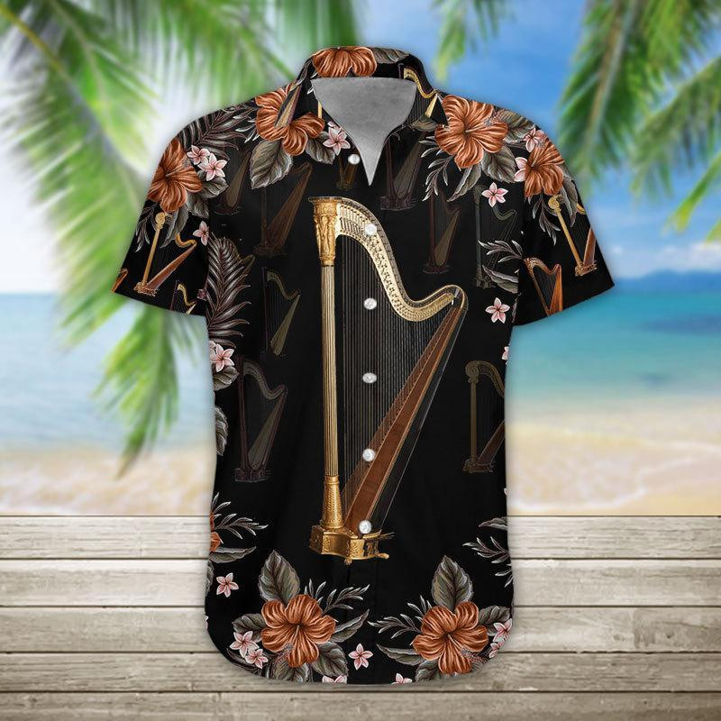 Harp Unisex Hawaiian Shirt