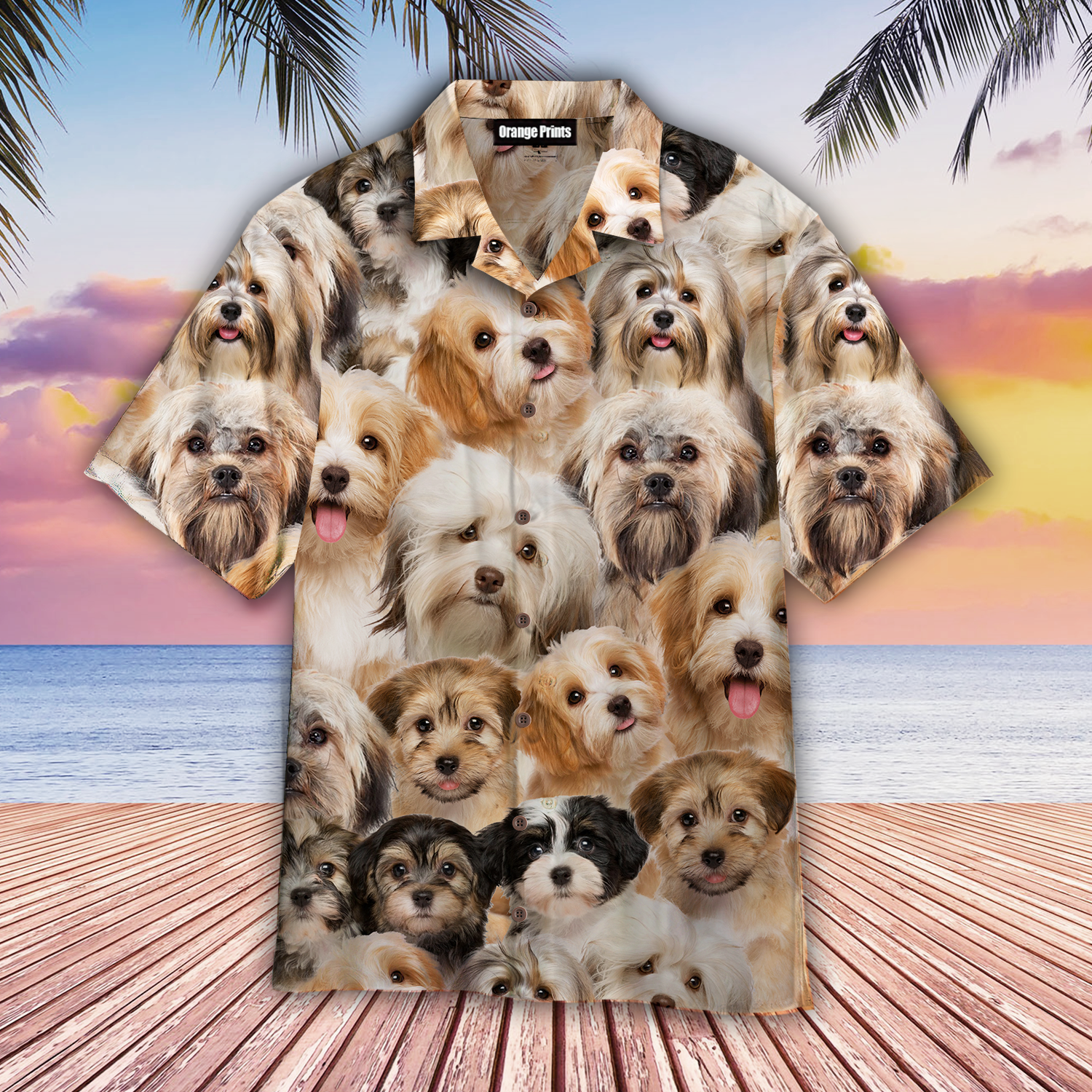 Havanese Awesome Hawaiian Shirt