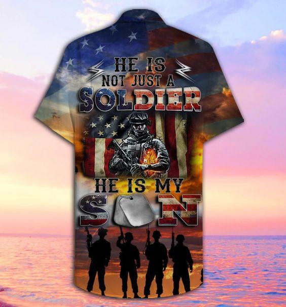 He Is My Son Hawaiian Shirt - Image 3