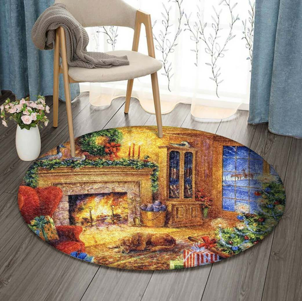 Heater Round Rug Carpet Bedroom Livingroom Home Decor