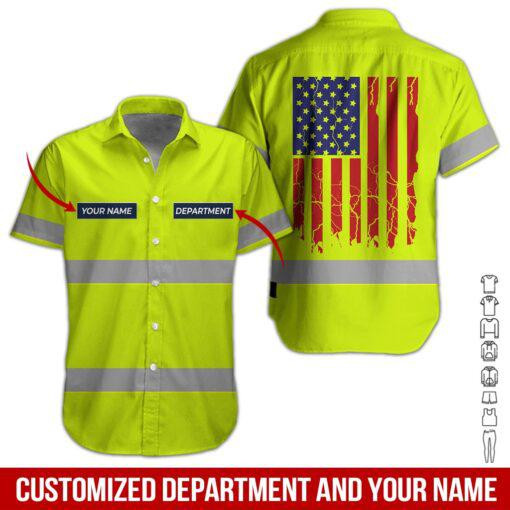 Heavy Equiment mentPersonalized Hawaiian Shirt