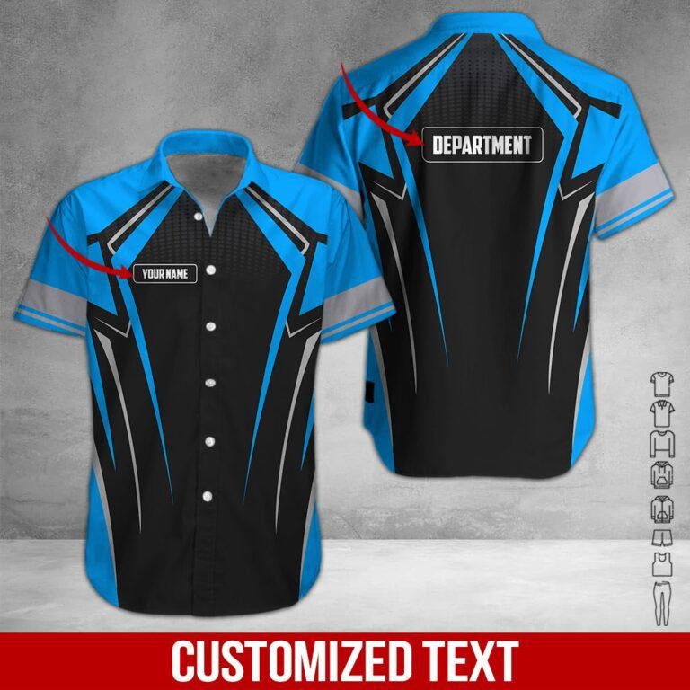 Heavy Equipment Personalized Hawaiian Shirt