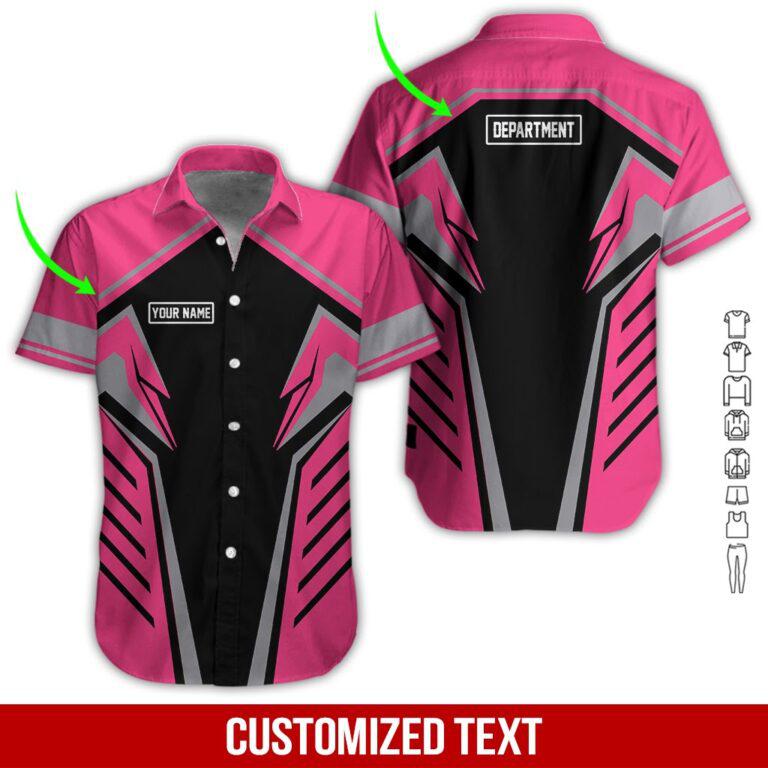 Heavy Equipment Personalized Hawaiian Shirt