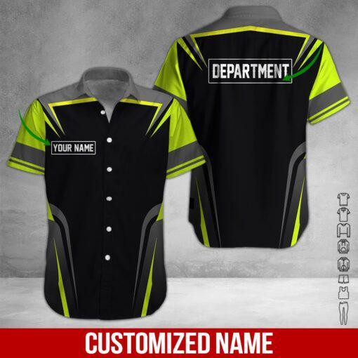 Heavy Equipment Personalized Hawaiian Shirt