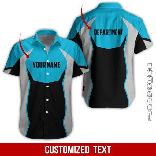 Heavy Equipment Personalized Hawaiian Shirt