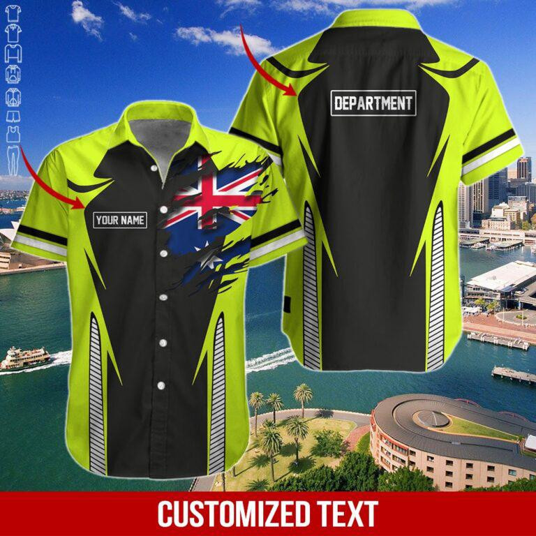 Heavy Equipment Personalized Hawaiian Shirt