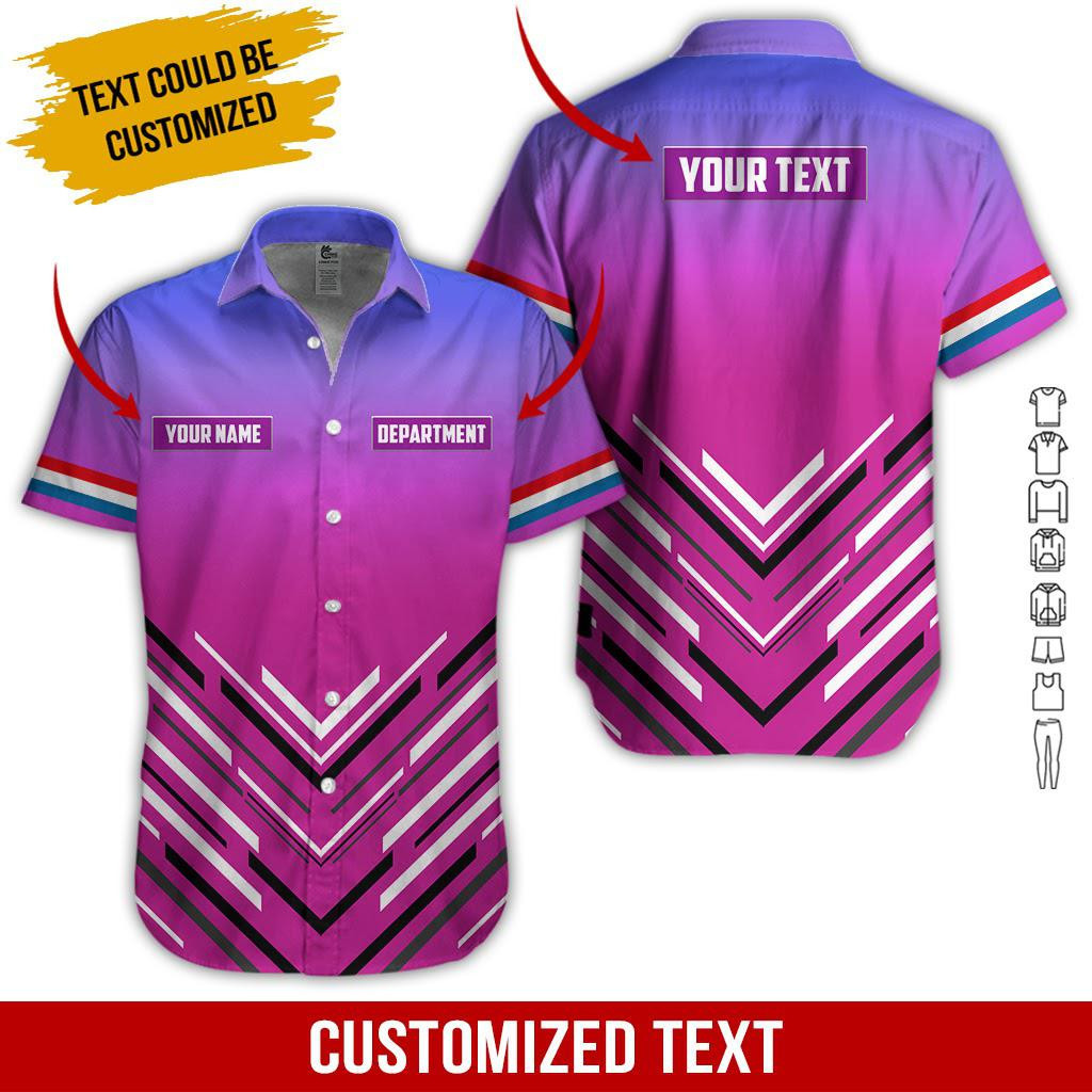 Heavy Equipment Workwear Personalized Hawaiian Shirt