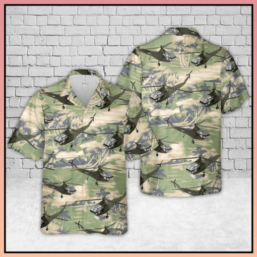 Helicopter Hawaiian Shirt