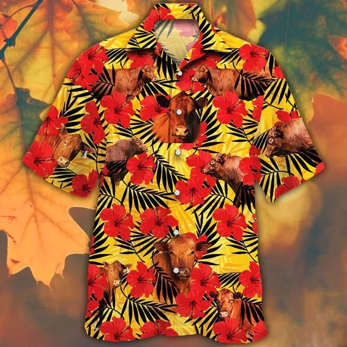 Hibiscus Flower Hawaiian Shirt