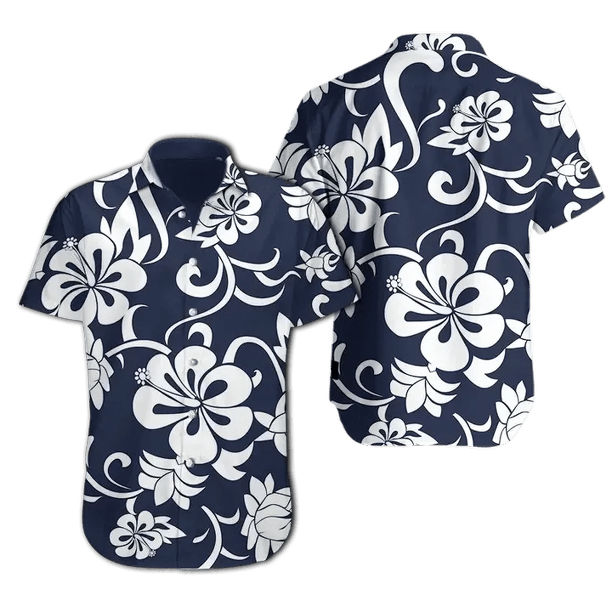 Hibiscus Hawaiian Shirt