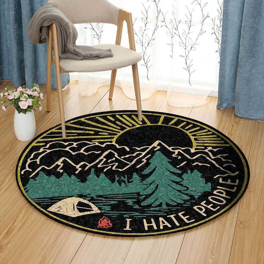 Hikking Round Rug Carpet Bedroom Livingroom Home Decor