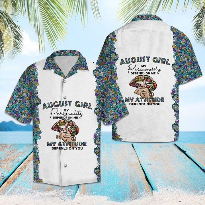 Hippie August Girl Hawaiian Shirt
