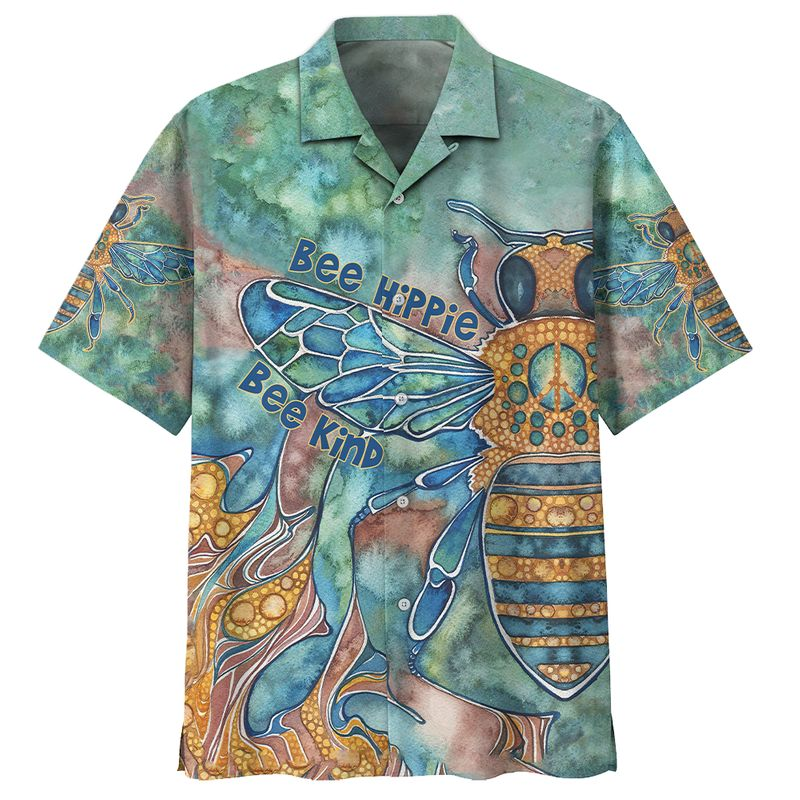Hippie Beach Hawaiian Shirt