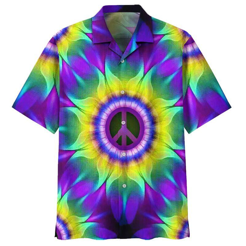 Hippie Beach Hawaiian Shirt