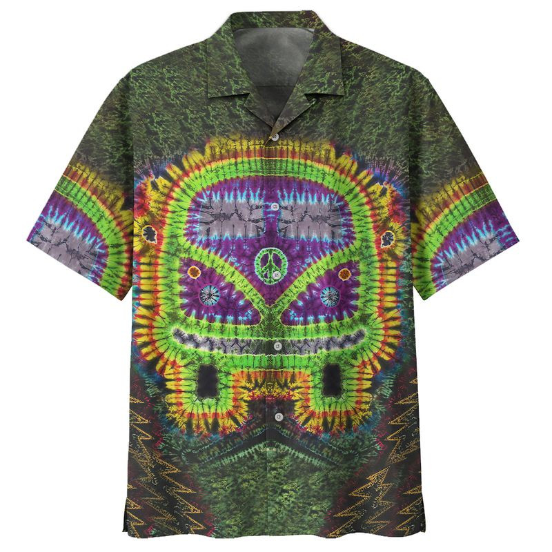 Hippie Beach Hawaiian Shirt