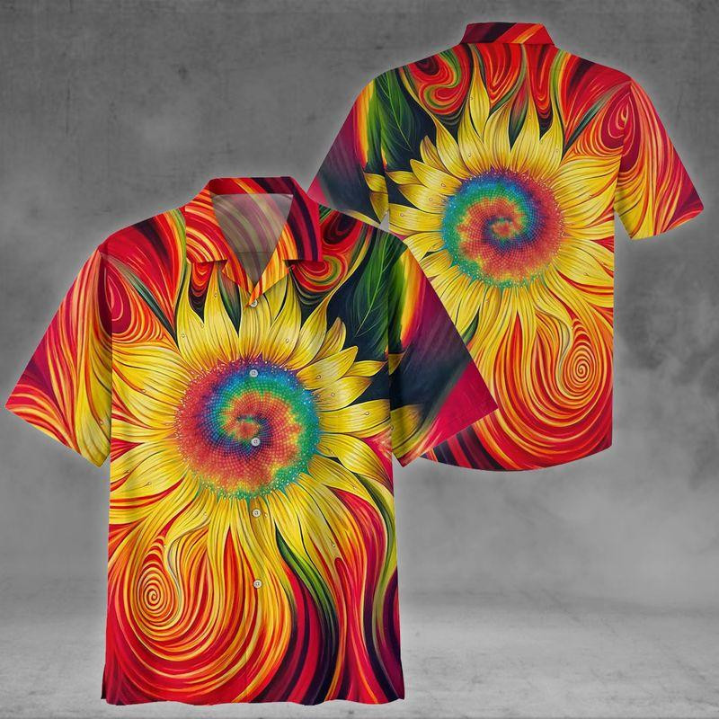 Hippie Beach Hawaiian Shirt