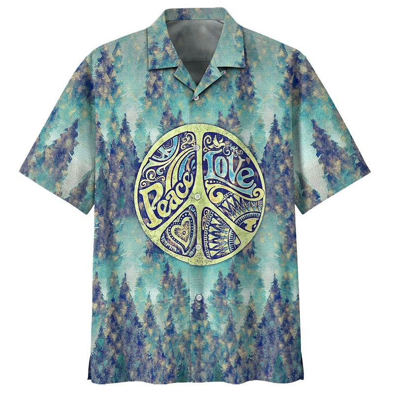 Hippie Beach Hawaiian Shirt